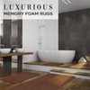 5 Piece Bathroom Rugs Set - Soft Non Slip Memory
