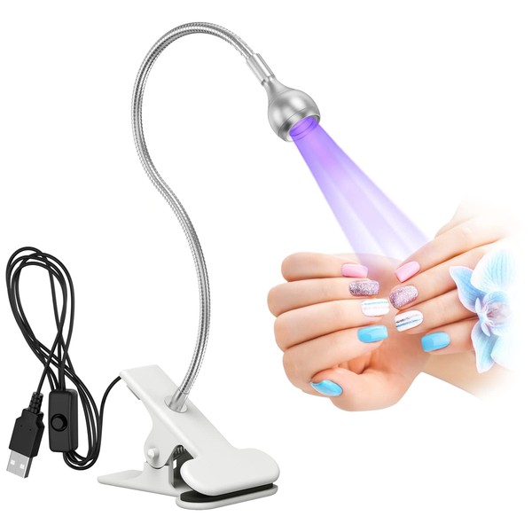 UV Glue Curing Lamp, AISEELY Nail Dryer LED Nail Lamp,