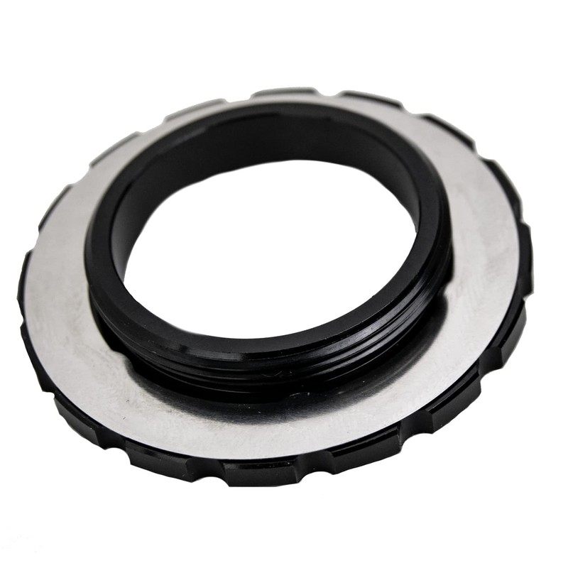 Vision Outer Centre Lock Disc Rotor Lockring, Black, Pair