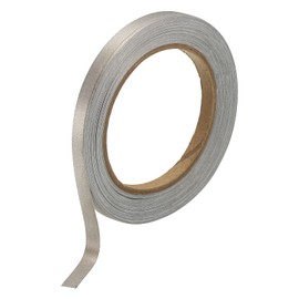 sourcing map Faraday Cloth Tape 0.31 Inches W x 65.62 Ft Conductive Fabric Tape Roll for Laptop Cable EMI Shielding