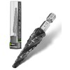 Pinava Step Drill HSS Cobalt Pro 4XSPIRAL [Faster, Precise, Durable]