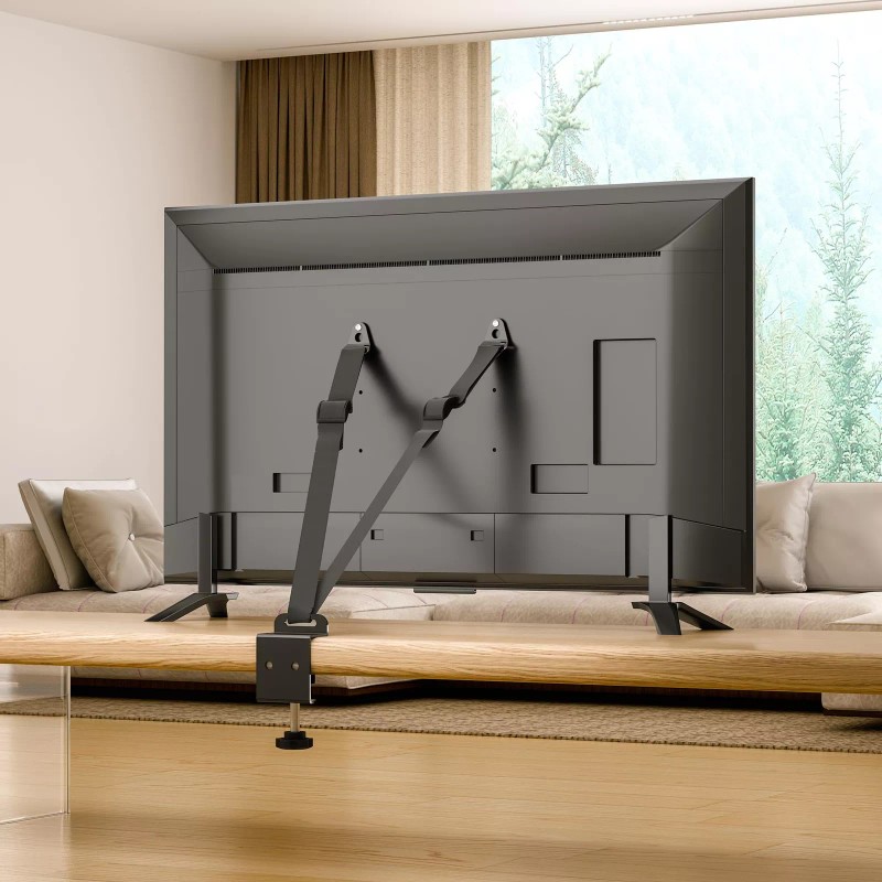 PUTOROGA TV Safety Straps No-Drill TV Straps Safety for Flat