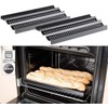 Rosenstein & Söhne Oven Trays: Set of 2 Baguette Baking