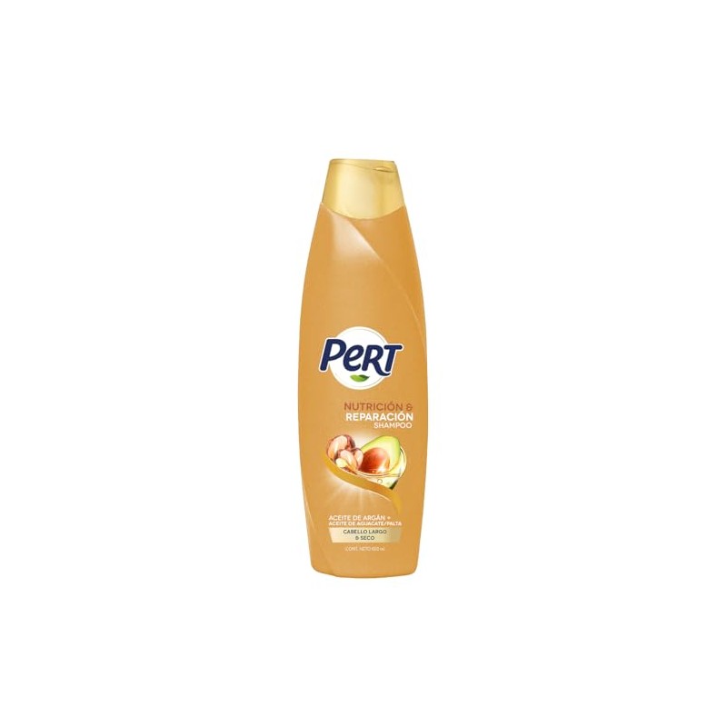 PERT, Shampoo Argán y Aguacate, nutre y repara | Cabello
