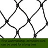 ASENVER Black Golf Barrier Netting Golf Ball Hitting Net Multifunction