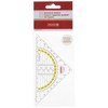 Brunnen 104975401 Geometry Triangle for School and Office, 16 cm,