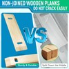 Wooden Transfer Board,28.7"Sliding Board Transfer to Wheelchair Senior