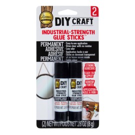 Aleene's DIY Craft Industrial-Strength Glue Sticks, Permanent Bond for Easy Repair, 2 Pack