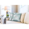 Emma Barclay Blossom - Jacquard Cushion Cover in Duck Egg