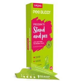 PeeBuddy 80 Funnels Portable Female Urination Device | Recyclable Disposable Urinal Funnel | Travel, Camping, Hiking and Outdoor Activities Discreet and Compact Stand and Pee Funnel for Women, Girls
