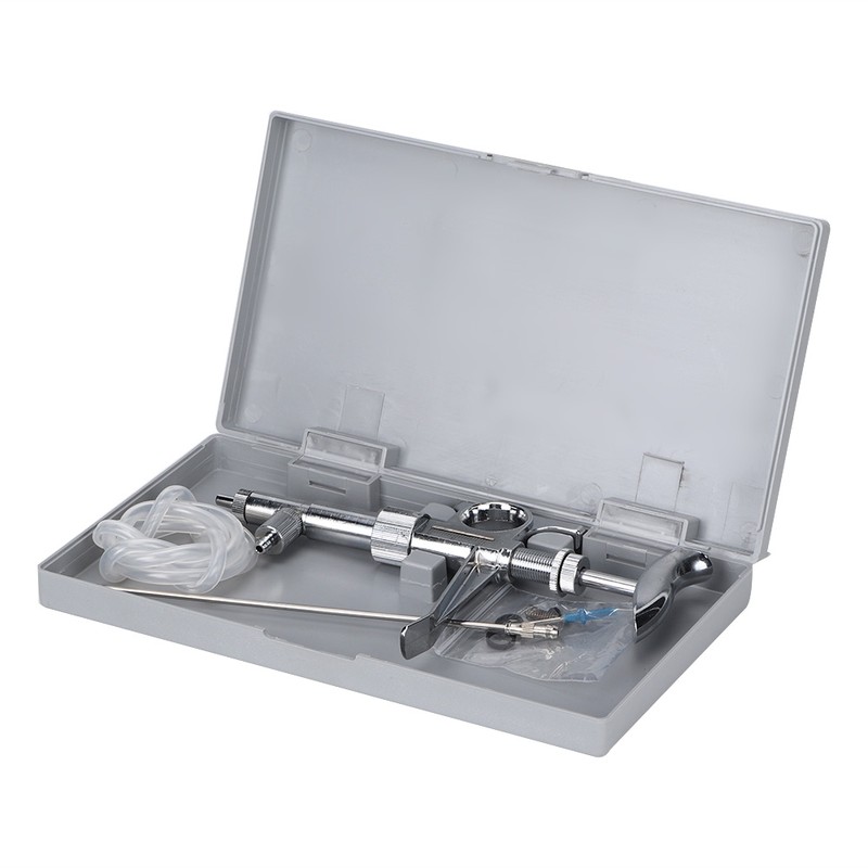 0.2-2ml Adjustable Continuous Injection Animal Syringe Injecting Veterinary Equipment for
