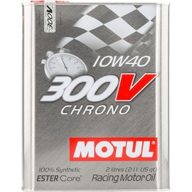 Motul 300V Ester Core 10W40 Chrono Racing Engine Oil 2L