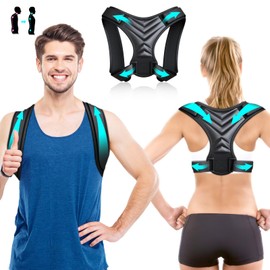 Rücken Geradehalter,Rückengurt Haltungskorrektur Rücken Damen Rückenstützgürtel für Schultergurt Haltungskorrektur Gerader Rücken Geradehalter für Verhindert Effektiv Buckel,Lindert Rückenschmerzen