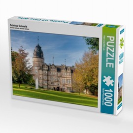 CALVENDO Puzzle Detmold Castle 1000 Pieces Laying Size 64 x 48 cm Photo Puzzle Picture by Hans-Joachim Loh