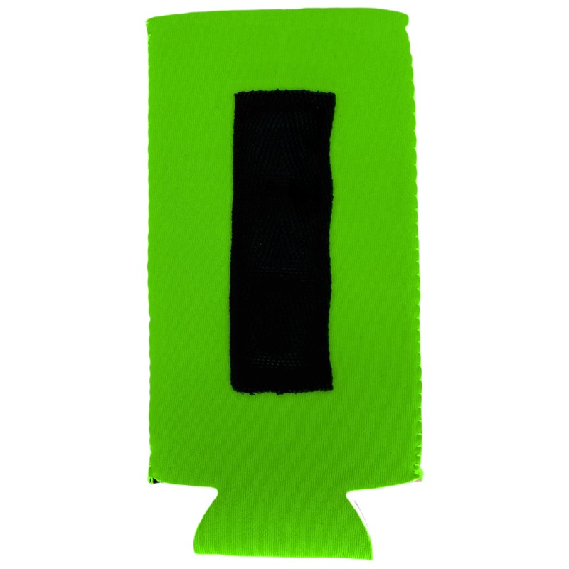 Blank Magnetic Slim Can Coolie (Bright Green, 2 Pack)