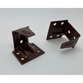 Blindspares Centre Support Fitting Bracket for 25mm/1" Venetian/Wood Blind 4 colours (VN1012) (Dark Brown)