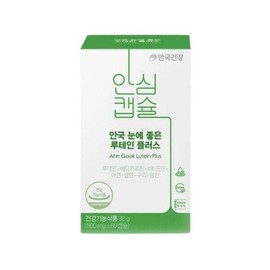 안국건강 눈에 좋은 루테인플러스 500mg x 60정 1개/SJ Anguk Health Lutein Plus 500mg x 60 Tablets 1 Pack/SJ