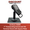 Verifone V400M 7" Freestanding Swivel and Tilt Terminal Stand with