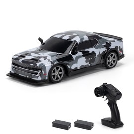 Remote Control Drift Car Remote Control Car 1/16 2.4GHz Remote Control Race Car 4WD with Light Kids Gift for Children Boys Girls 2 Battery
