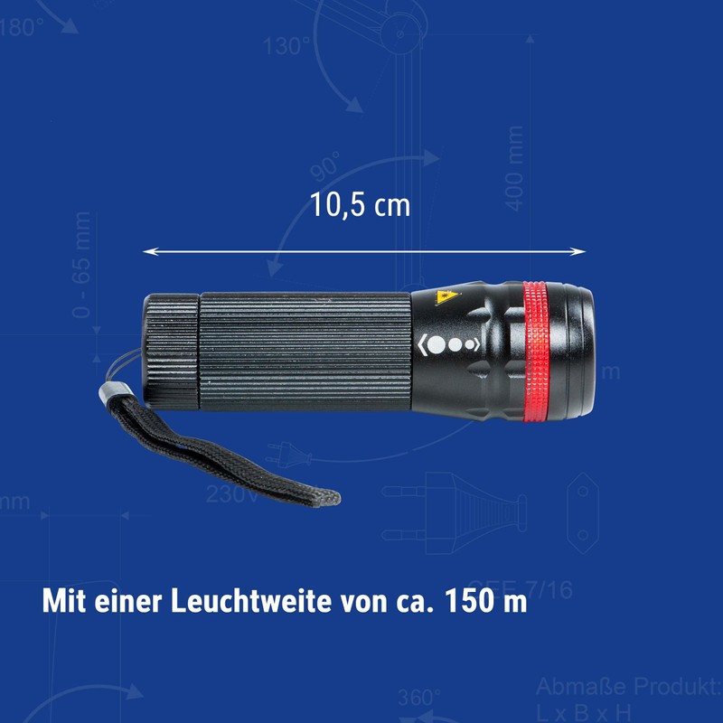 Maul MAULeos LED Torch - Outdoor LED Torch for Jacket