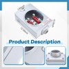 Relaxweex 125a, 4 Jaw Meter Base Meter Socket, 600v 1