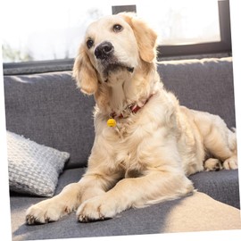 Operitacx 50pcs Mixed Color Small Decorative Bells Metal Jingle Bells for Pet Collars DIY Crafts Home Decor and Party Decoration