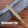 10Pcs Set 4x160mm Mini Titanium Plated Diamonds Needle File Kit