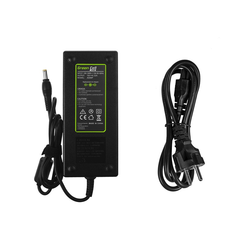 GC PRO Laptop Power Supply 19V 6.32A 120W Compatible with