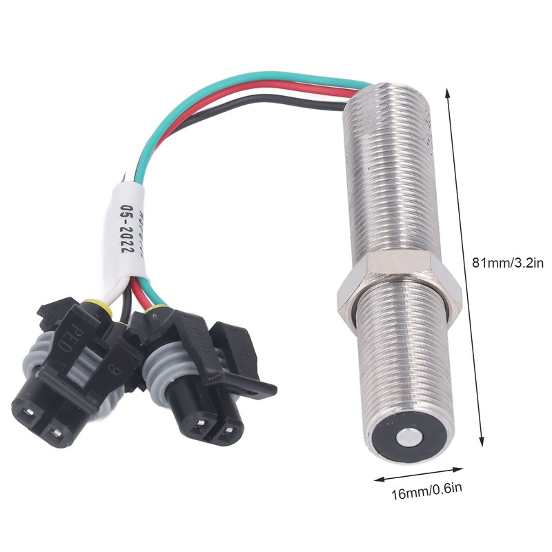 Magnetic Pickup Speed Sensor 5/8 M16 UNF Stainless Steel MSP6732