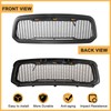 DIBON AUTO Front Honeycomb Grill for Dodge Ram 1500 2013-2018