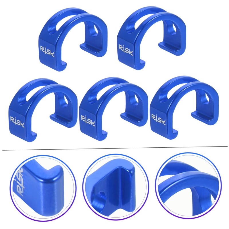 Gatuida Pcs Bike Cable Buckle c Clip Buckle for Road