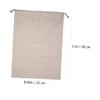 Gadpiparty Protected Wash Bags 2pcs Cotton Laundry Bags Mesh Pockets