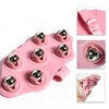 Massage Ball Glove Neck Shoulder Back Leg Self Massage Acupressure Ball massage roller 2ea
