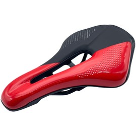 shymie Saddle Bicycle Saddle Cover Road Bike Cross Bike Mountain Bike MTB Cushion Hole Black Black Red Red Blue Blue