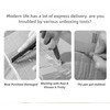 Mini Ceramic Box Cutter - Auto-Retractable 7mm Blade, Magnetic Package