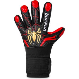 Buffon Guantes de Portero Spider 3 Proto Infantil para Niño Fútbol Comodidad, Buena Durabilidad y Agarre