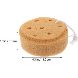 Esponja de Ducha Doble Cara Café – Pack 4 unidades PLAFOPE