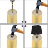 Sopicoz 2 inch Sofa Legs Plastic Feet for Furniture Legs