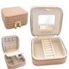 YSM Designs Travel Jewelry Organizer Box, Travel Jewelry Case |