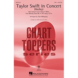 Hal Leonard Taylor Swift in Concert (Medley) ShowTrax CD by Taylor Swift Arranged by Alan Billingsley