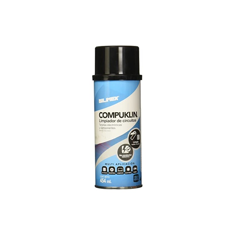 Silimex CompuKlin Kit de Limpieza para Ordenador (Liquid, Blue, White)