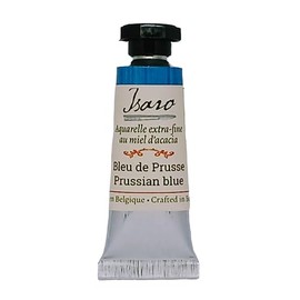 isaro clear watercolor 7ml tube (prussian blue)