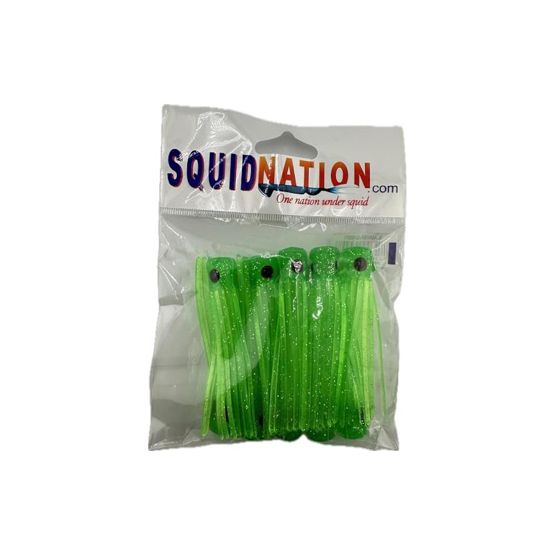 Squidnation Slammer Chugger 10 Pack (neon Green)