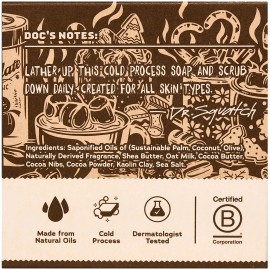 DR. Squatch 4 Dr. Squatch Hot Choccy Milk Cocoa Christmas Soap 5oz Chocolate