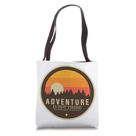 Adventure is Out There But So Are Bugs Funny Camping Shirt Tote Bag