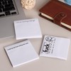 3 Pieces Small Sticky Notes, Notes Novelty Office Supplies, What