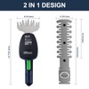 ZEITE 7.2V Grass Shear & Shrubbery Trimmer, 2-in-1 Cordless Grass