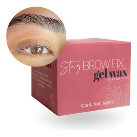 Cera Gel Cejas Stay Brow Fix Efecto Laminado