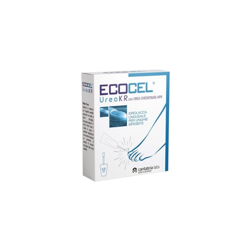 Ecocel Urea Kr - Idrolacca Ungueale Per Unghie Ispessite, 6.6
