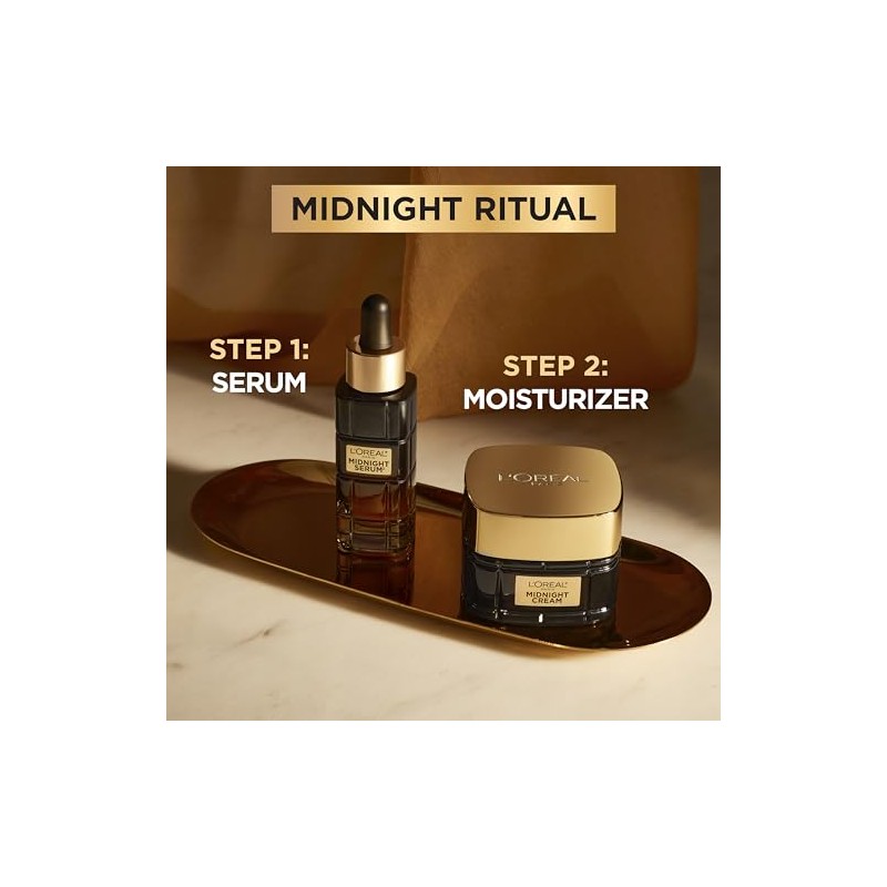 Oreal Paris Age Perfect Crema Medianoche Antienvejecimiento Antioxidantes Vitamina Suavizar